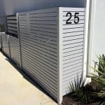 Aluminium Slatted Fencing