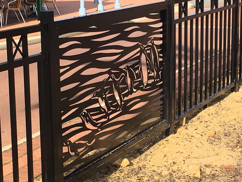 Penguin Design Panel (decorative gates perth)