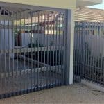 Aluminium Flat Bar Sectional Carport Door