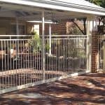 Tubular Carport Gate