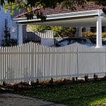 Concave Picket Fencing