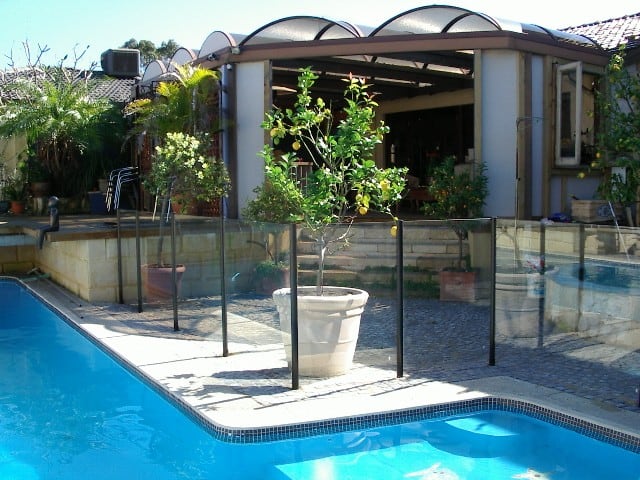 Semi Frameless Glass Pool Fencing 120