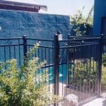 Diamond Top Pool Fence