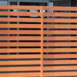 Aluminium Wood Look A Like Screen