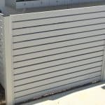 Slatted Enclosure for Pool Filter