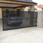 Aluminium Vertical Slatted Gate