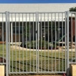 Aluminium Square Tube Swing Gate