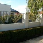 Wrought Iron Straight Top Infill Fencing