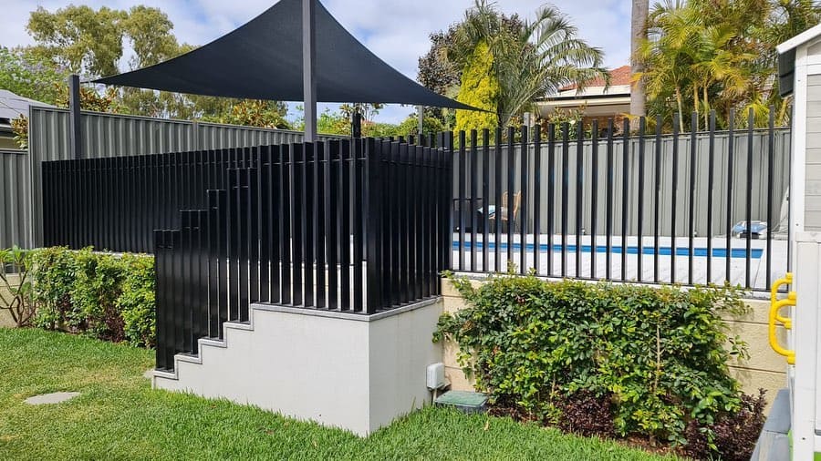 soldier design pool fencing Perth